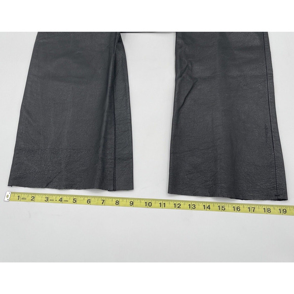 Diesel Leather Pants‎ Womens 27 Black - Picture 10 of 10